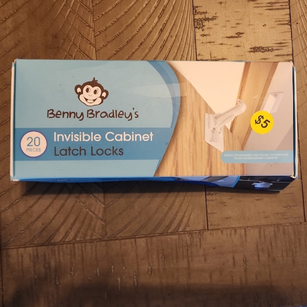 Benny Bradley's Invisible Cabinet Latch Locks